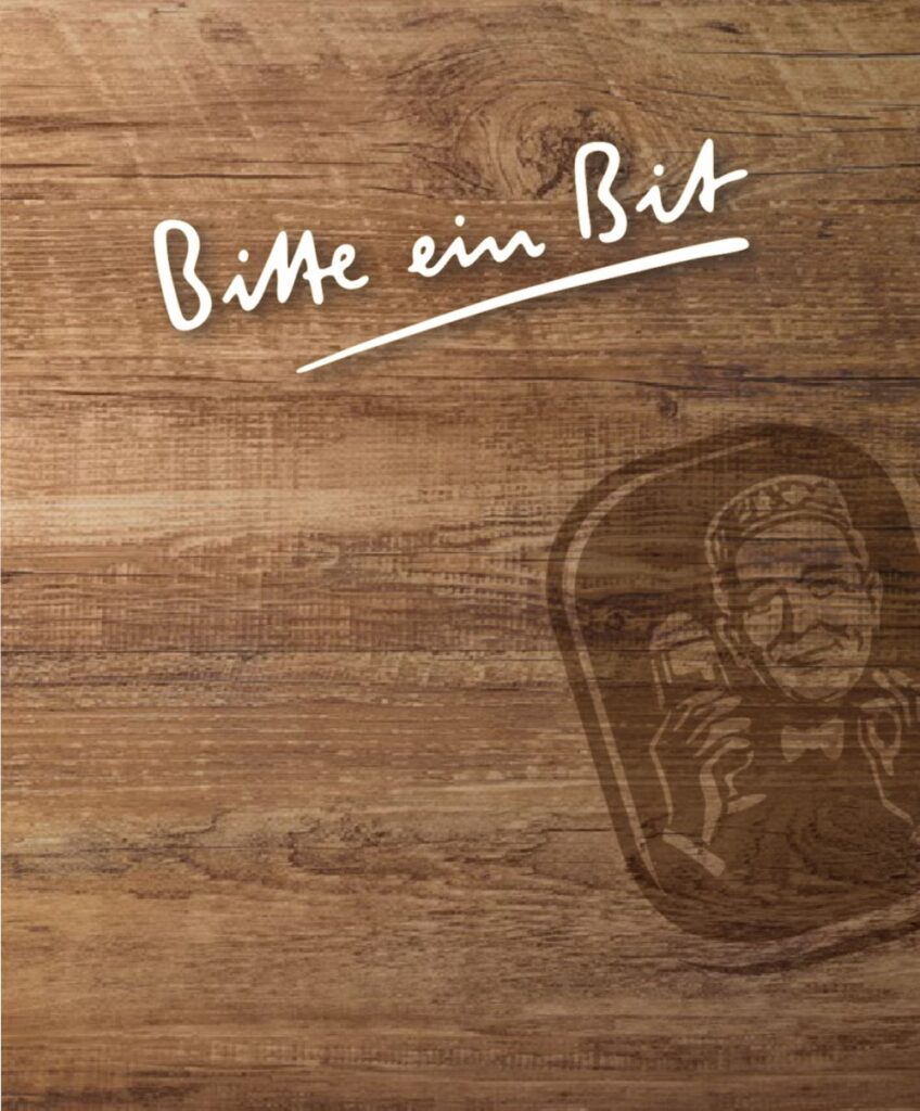Brett und Slogan