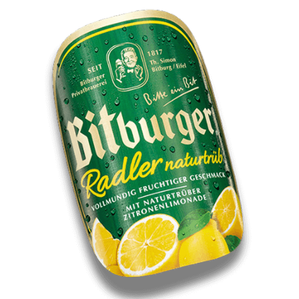 Bitburger Fassbrauxse naturtrüb Zitrone/Orange